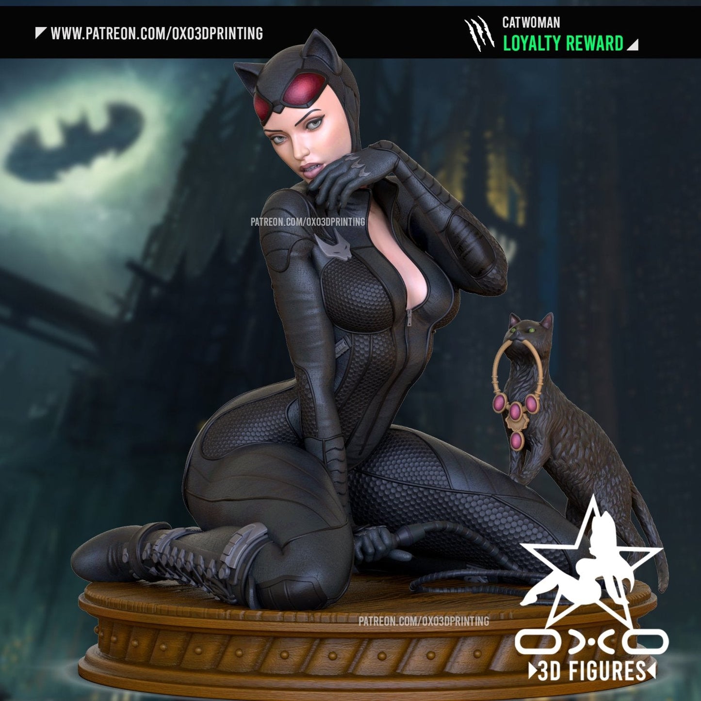 DC Comics Statue - Catwoman (1:10 Scale, NSFW)