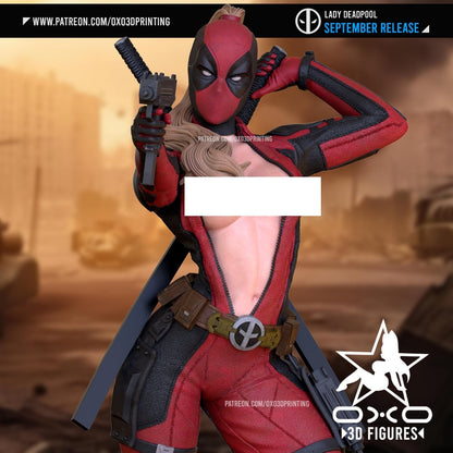 Marvel Comics Statue - Lady Deadpool (1:10 Scale, NSFW)