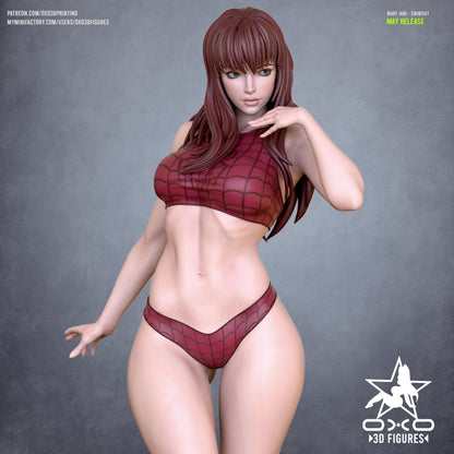 Marvel Comics Statue - Mary Jane Swimsuit Edition (1:10 Scale, NSFW)