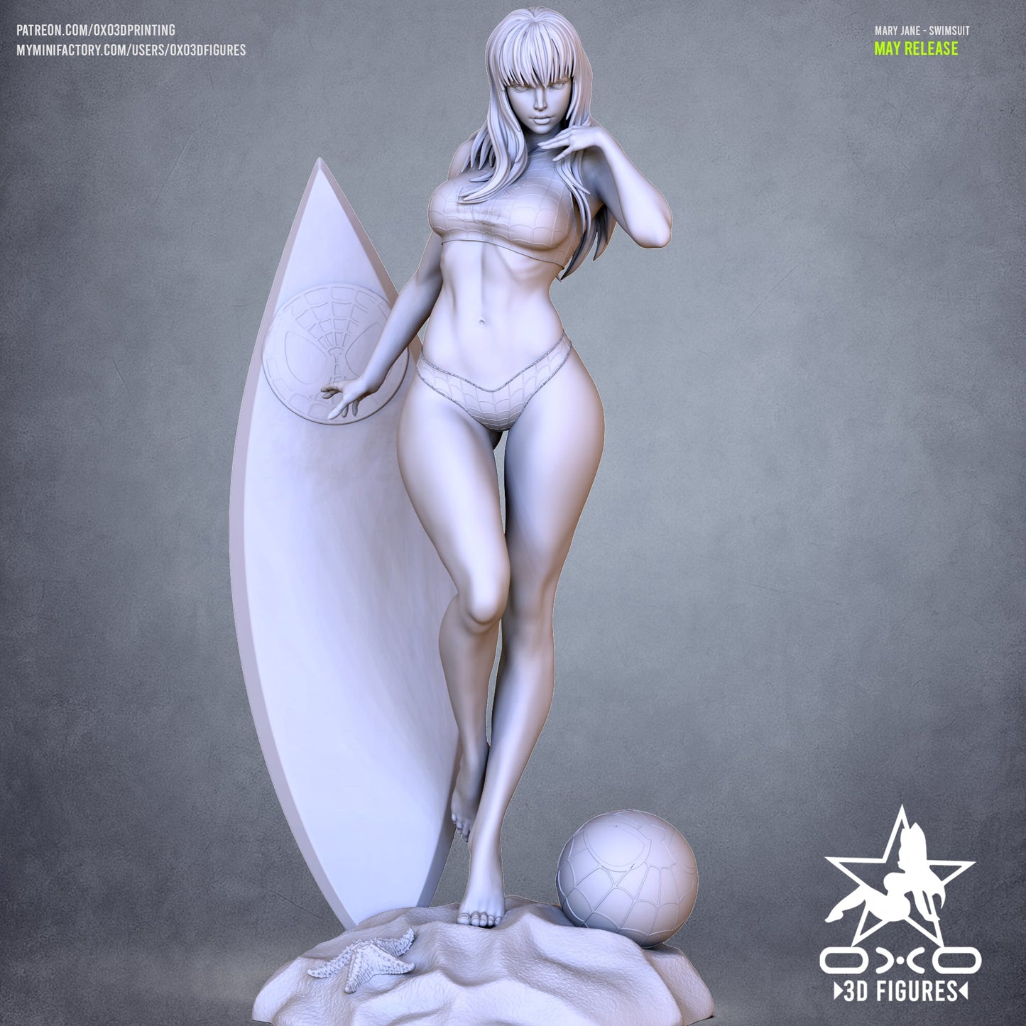 Marvel Comics Statue - Mary Jane Swimsuit Edition (1:10 Scale, NSFW)