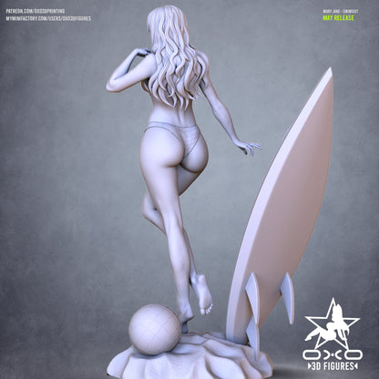 Marvel Comics Statue - Mary Jane Swimsuit Edition (1:10 Scale, NSFW)
