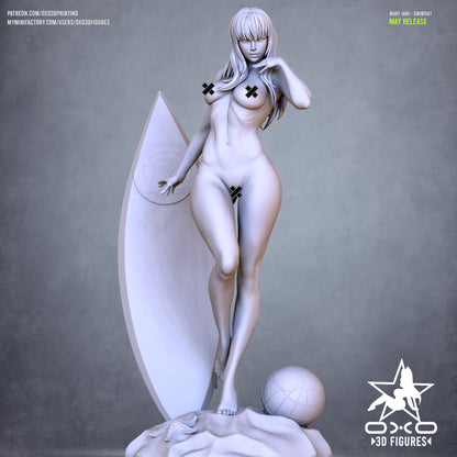 Marvel Comics Statue - Mary Jane Swimsuit Edition (1:10 Scale, NSFW)