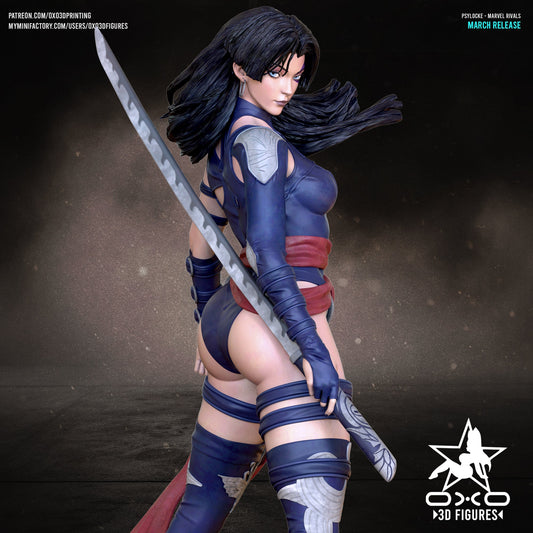 Marvel Comics Statue - Psylocke  - Marvel Comics (1:10 Scale, NSFW)