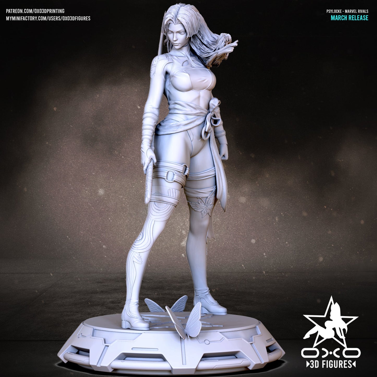 Marvel Comics Statue - Psylocke  - Marvel Comics (1:10 Scale, NSFW)