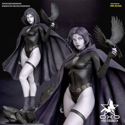 DC Comics Statue - Raven - Teen Titans (1:10 Scale, NSFW)