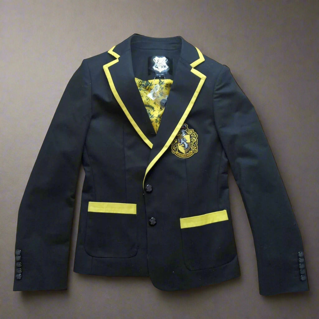 Harry Potter Hufflepuff Women's Blazer - Large
