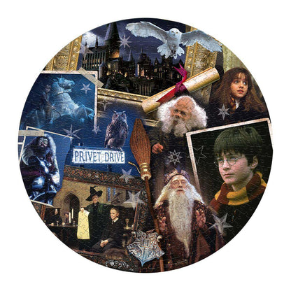 Harry Potter Puzzle - Philosopher’s Stone 500 Piece Round Jigsaw Puzzle Top Trumps