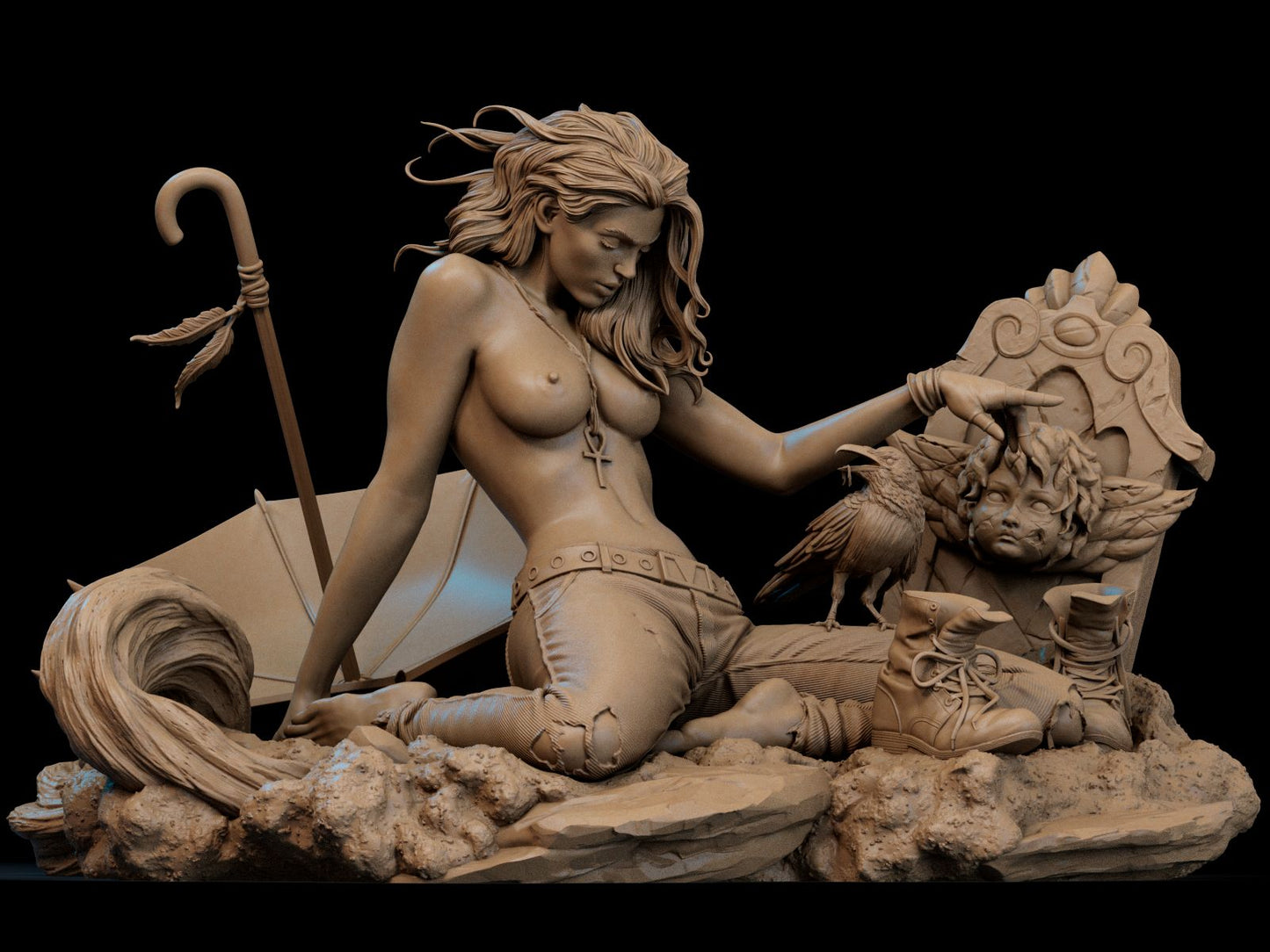 DC Comics Statue - Death of the Endless - Sandman (1:6, 1:9 Scale & Bust, NSFW)