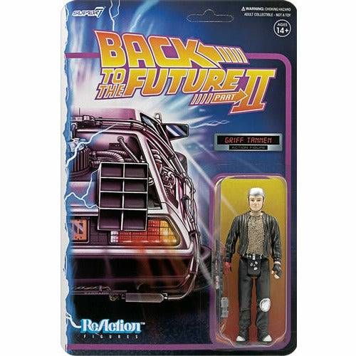 Back to the Future Figure - ReAction Back to the Future Part II Griff Tannen 3¾-inch Retro Action Figure