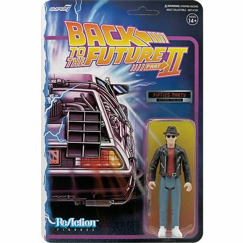 Back to the Future Figure - ReAction Back to the Future Part II Fifties Marty 3¾-inch Retro Action Figure