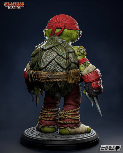 TMNT Figurine - Toon Raphael (1:12 Scale)