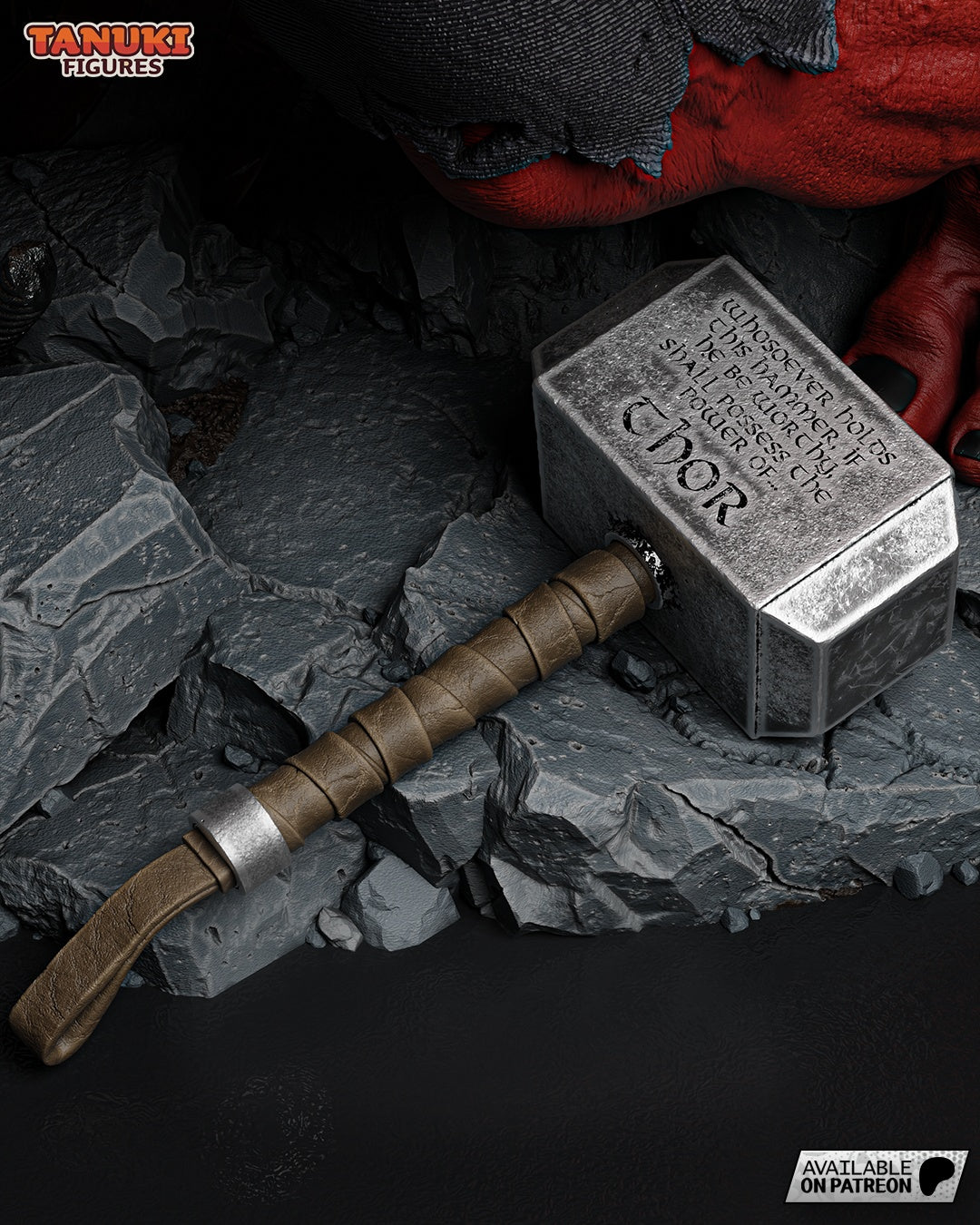 Marvel Comics Statue - Red Hulk (1:6 Scale & Bust)