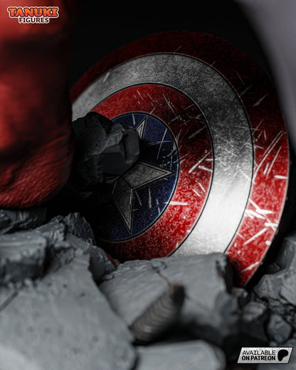 Marvel Comics Statue - Red Hulk (1:6 Scale & Bust)