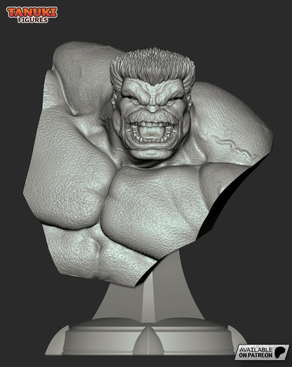 Marvel Comics Statue - Red Hulk (1:6 Scale & Bust)