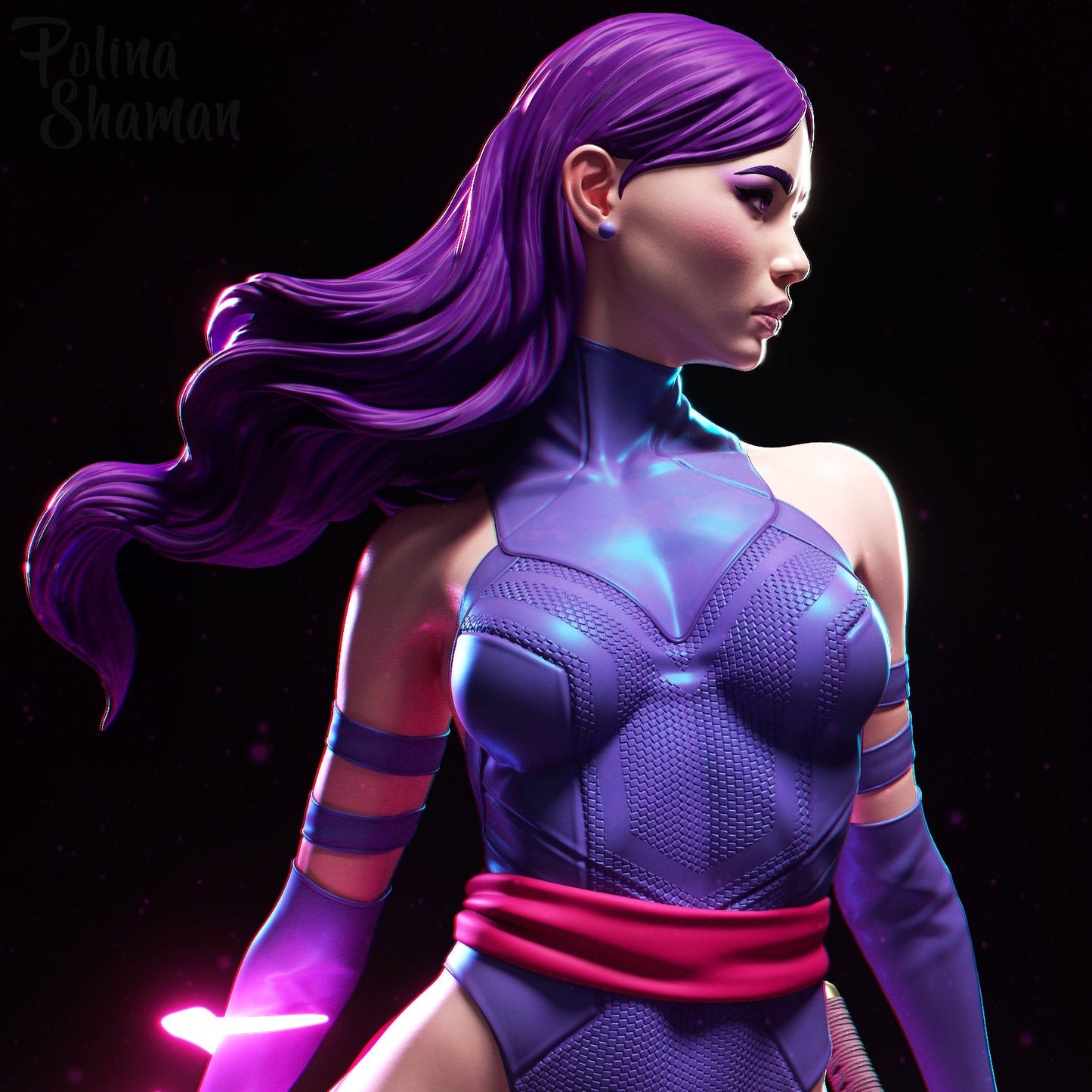Marvel Comics Statue - Psylocke  - Marvel Comics (1:8 Scale, NSFW)
