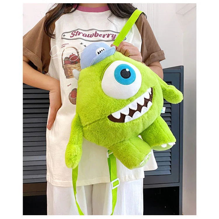 Disney Plush Backpack - Mike Wazowski (Monsters Inc.)