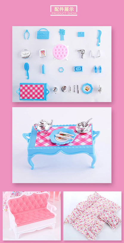 Barbie Playset - Deluxe Bedroom Set