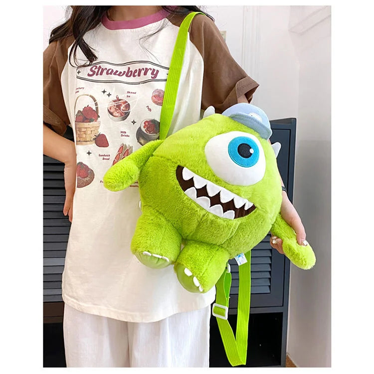 Disney Plush Backpack - Mike Wazowski (Monsters Inc.)