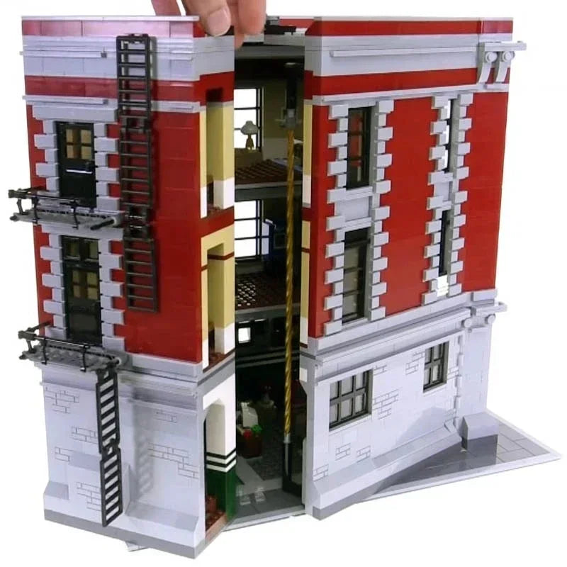 Ghostbusters Lego Set - Firehouse Headquarters