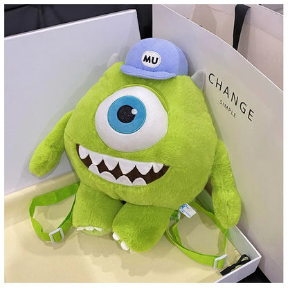 Disney Plush Backpack - Mike Wazowski (Monsters Inc.)