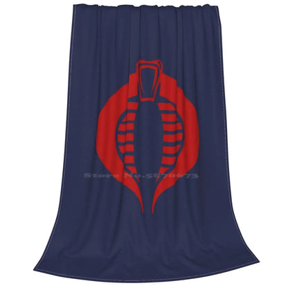 G.I. Joe Blanket - Cobra Logo