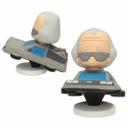 Back to the Future Figure - Doc Brown in DeLorean Pokis Mini-Figure