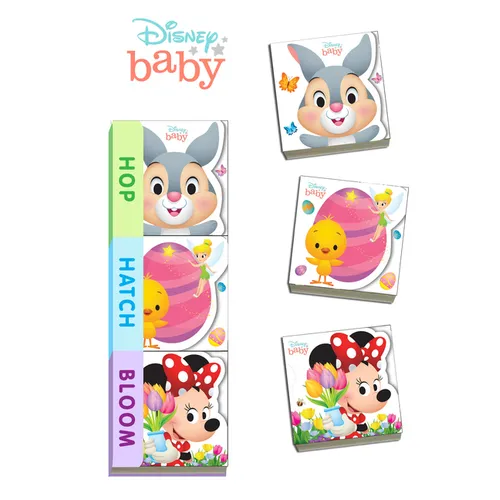 Disney Board Book - Disney Baby: Hop, Hatch, Bloom