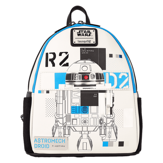 Star Wars: The Power of the Force R2-D2 Astromech Droid Light Up Mini Backpack by Loungefly