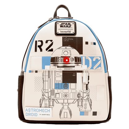 Star Wars: The Power of the Force R2-D2 Astromech Droid Light Up Mini Backpack by Loungefly