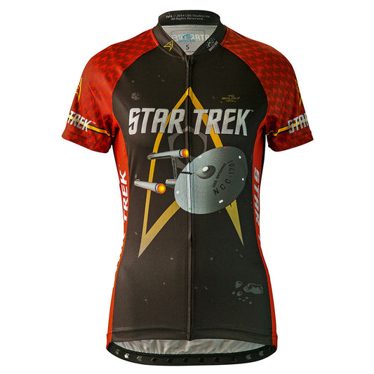 Star Trek Women's Engineering Red Cycling Jersey