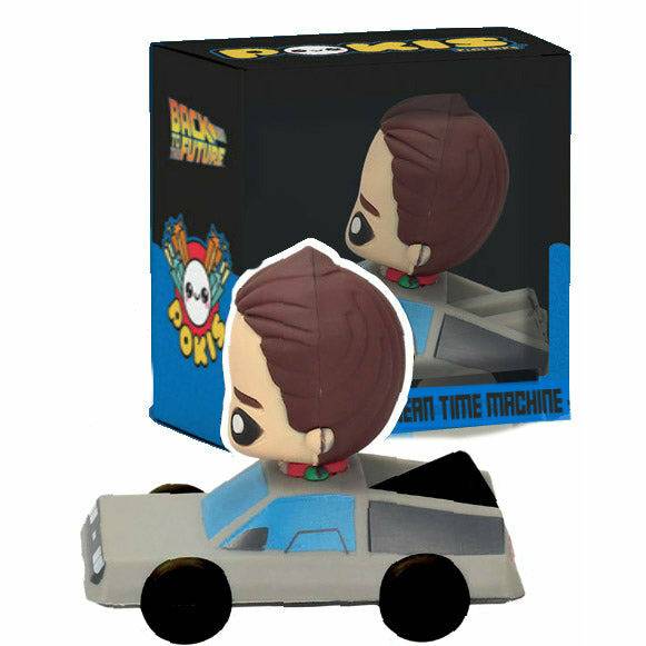 Back to the Future Figure - Marty McFly in DeLorean Pokis Mini-Figure