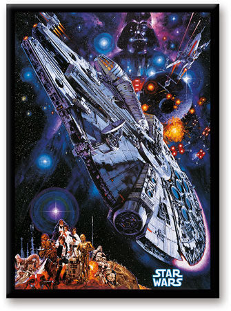 Star Wars Art Flat Magnet - A New Hope
