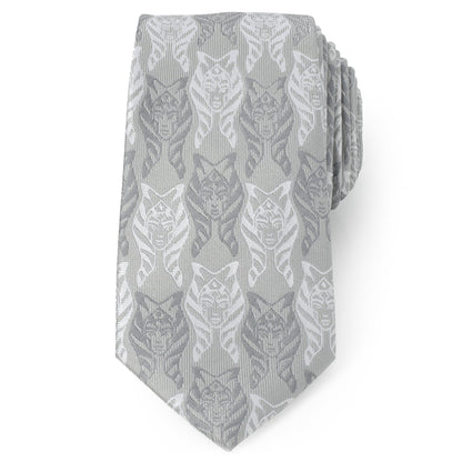 Star Wars Ahsoka Gray Men's Tie