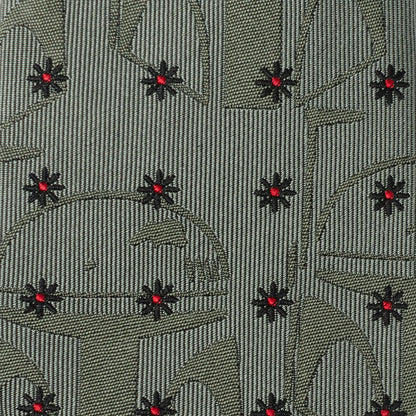 Star Wars Boba Fett Green Floral Motif Tie