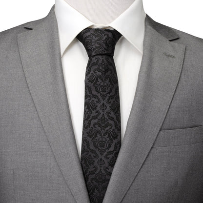 Star Wars Darth Vader Black Damask Tie