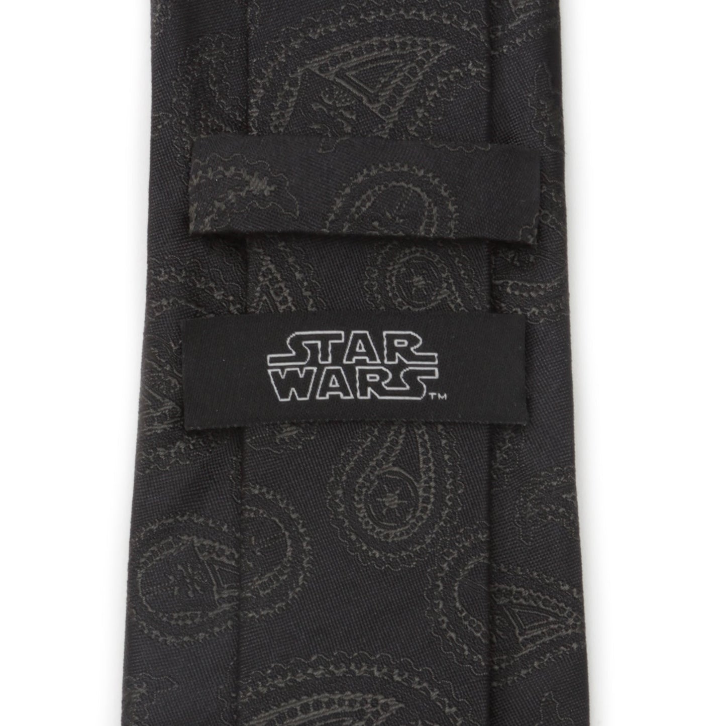 Star Wars Darth Vader Black Paisley Silk Tie