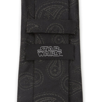 Star Wars Darth Vader Black Paisley Silk Tie