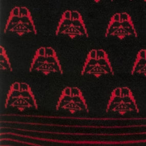 Star Wars Darth Vader Red Ombre Dress Socks and Lapel Pin Gift Set