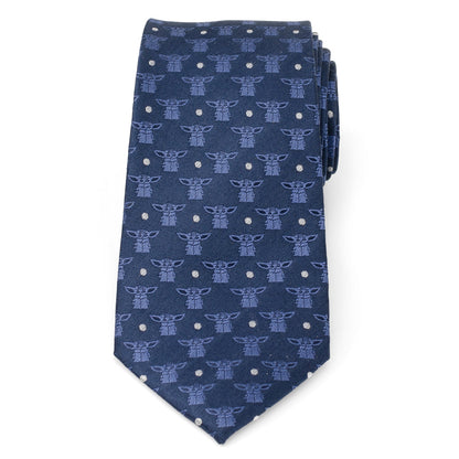Star Wars Grogu Navy Blue Tie