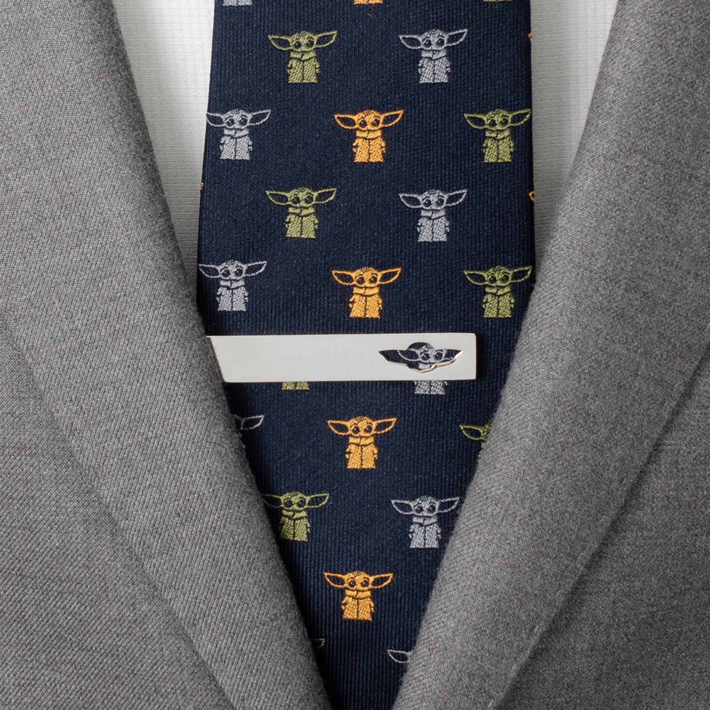 Star Wars Grogu Cutout Tie Bar