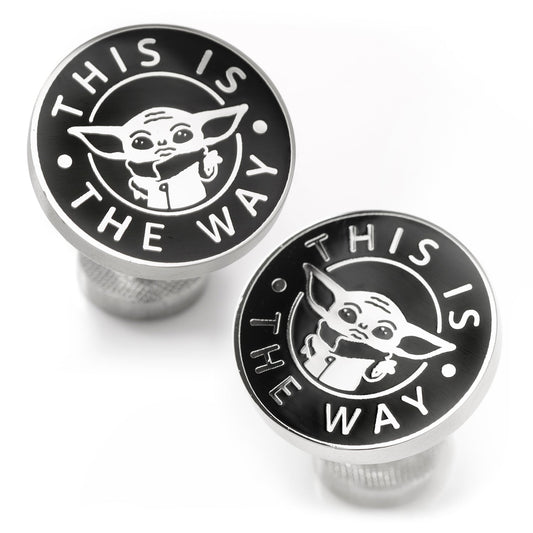 Star Wars Grogu "This Is The Way" Cufflinks