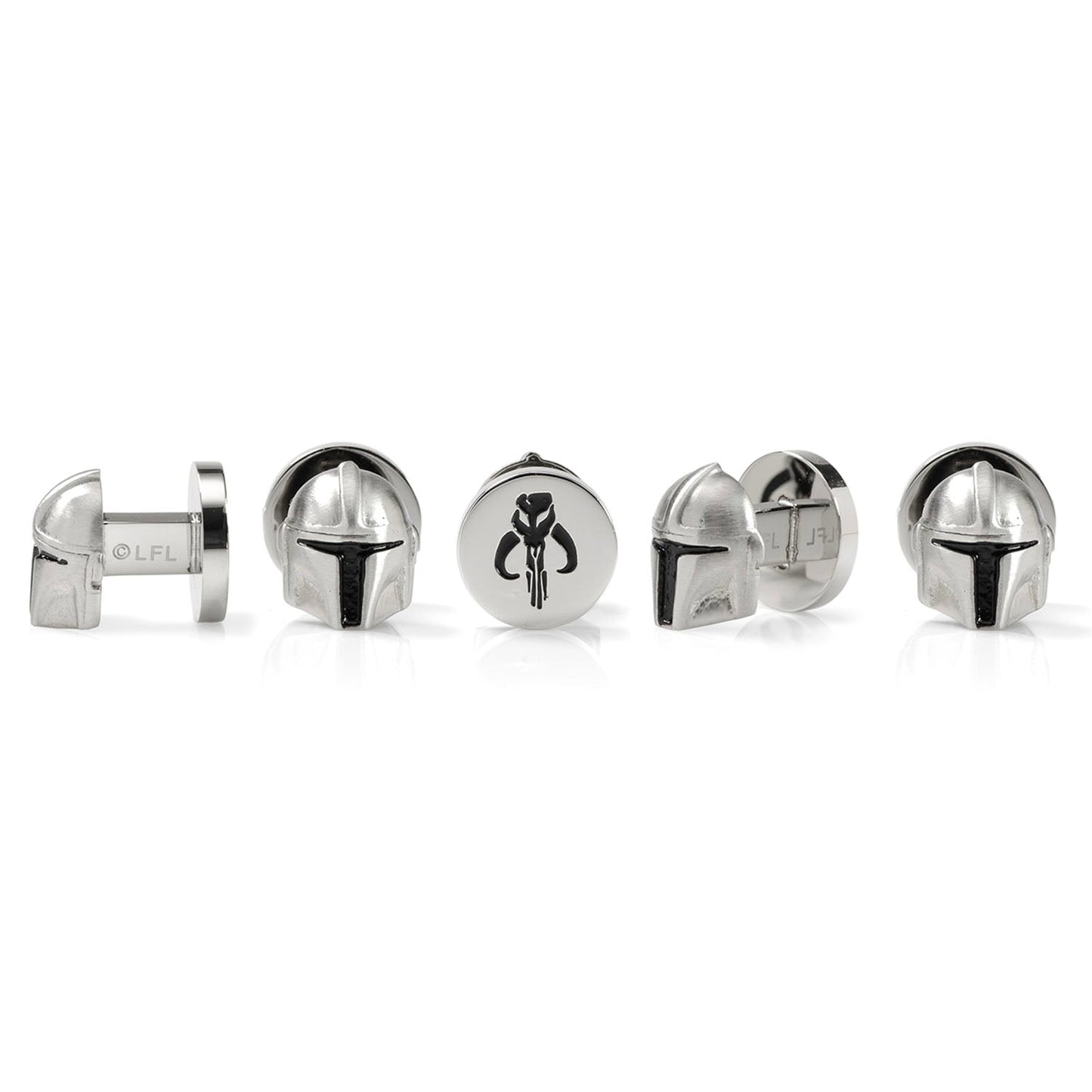 Star Wars 3D Mandalorian Helmet Studs