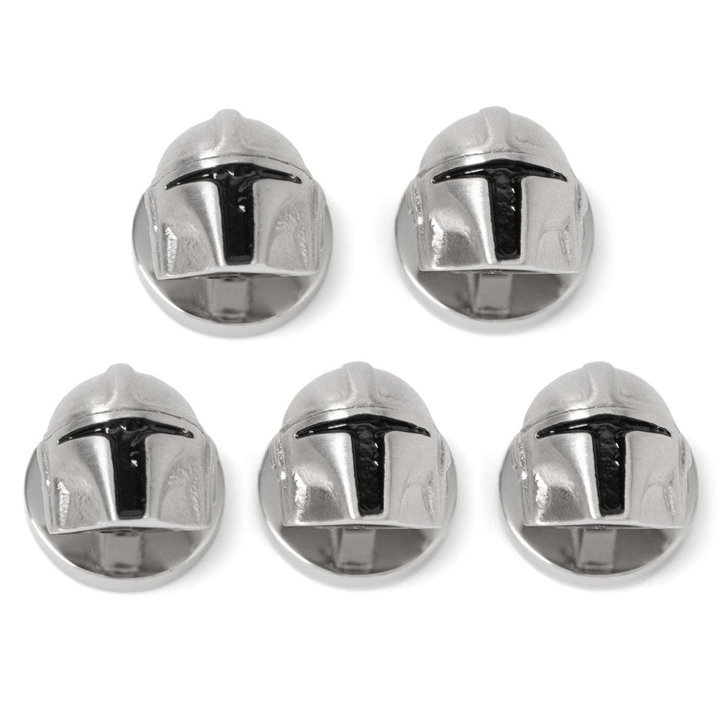 Star Wars 3D Mandalorian Helmet Studs