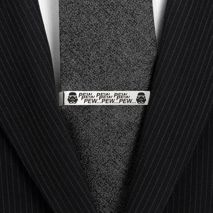 Star Wars Stormtrooper Pew Pew Pew Tie Bar