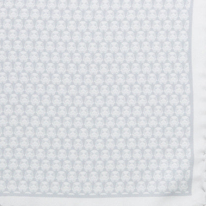Star Wars Stormtrooper White Silk Pocket Square
