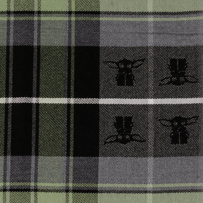 Star Wars Grogu Green and Black Scarf
