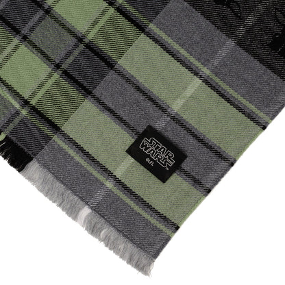Star Wars Grogu Green and Black Scarf