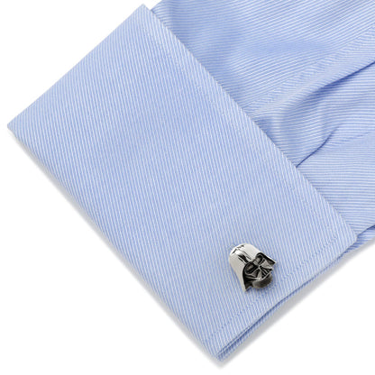 Star Wars Darth Vader Sterling Silver 3D Cufflinks
