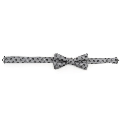 Star Wars Darth Vader Gray Polka Dot Bow Tie and Pocket Square Gift Set