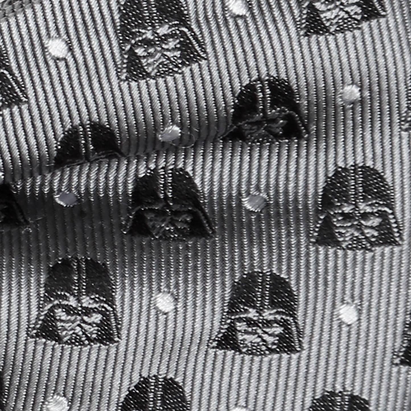 Star Wars Darth Vader Gray Polka Dot Bow Tie